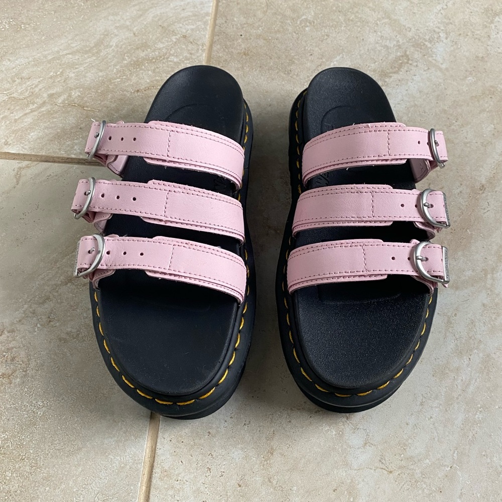 Dr Martens Blaire Slides Pink